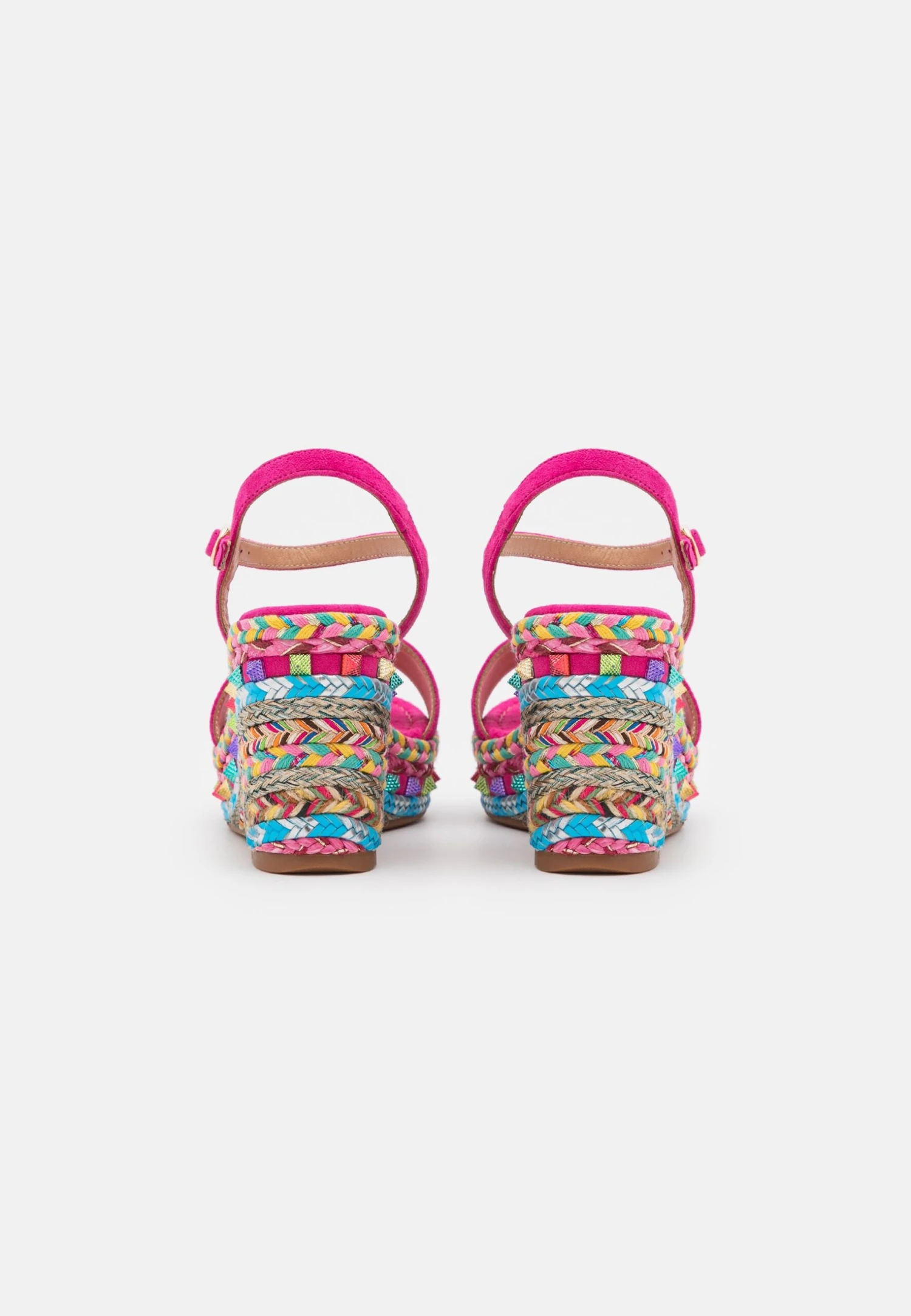 Alma En Pena Sandalen Met Plateauzool - Fuxia 4 Alma En Pena Sandalen Met Plateauzool - Fuxia - Afbeelding 4