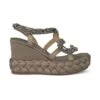 Alma En Pena Osinaga - Sandalen Met Plateauzool - Plata