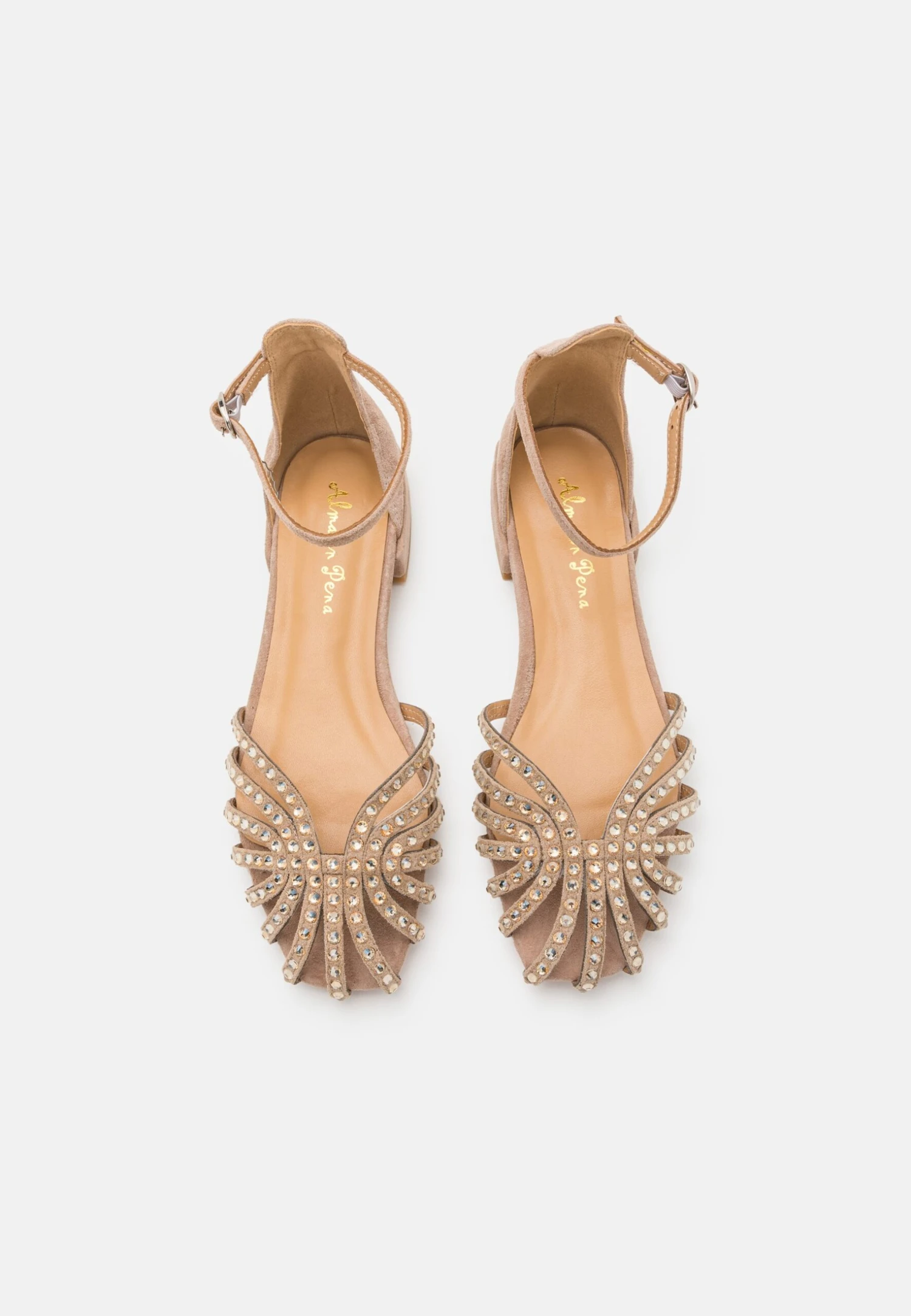 Alma En Pena Ballerina'S Met Enkelbandjes - Beige 6 Alma En Pena Ballerina'S Met Enkelbandjes - Beige - Afbeelding 6