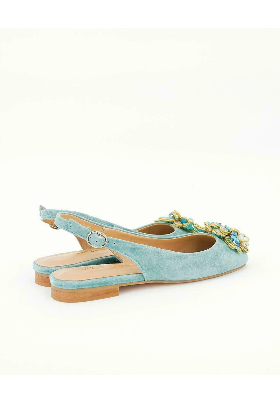 Alma En Pena Sintra - Slingback Ballerina´S - Green 3 Alma En Pena Sintra - Slingback Ballerina´S - Green - Afbeelding 3