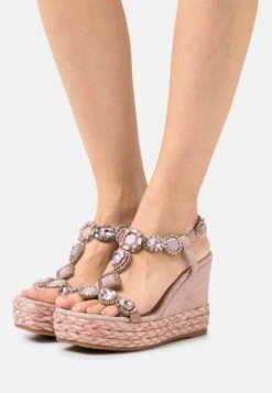 Alma En Pena Sandalen Met Plateauzool - Blush