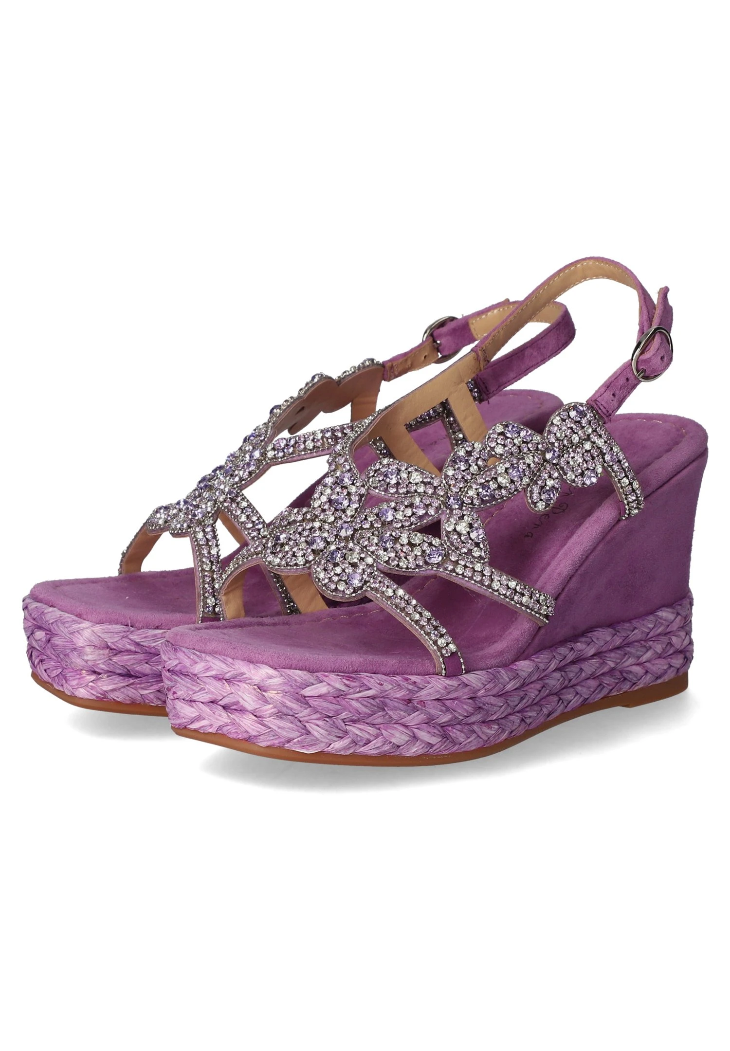 Alma En Pena Sandalen Met Sleehak - Violett 5 Alma En Pena Sandalen Met Sleehak - Violett - Afbeelding 5