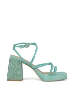 Alma En Pena Gulden - Sandalen Met Plateauzool - Verde