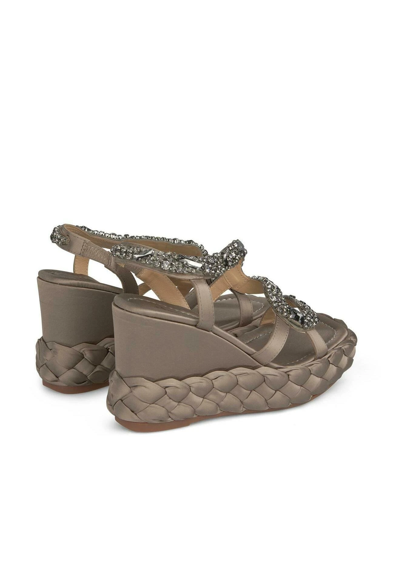 Alma En Pena Osinaga - Sandalen Met Plateauzool - Plata 3 Alma En Pena Osinaga - Sandalen Met Plateauzool - Plata - Afbeelding 3