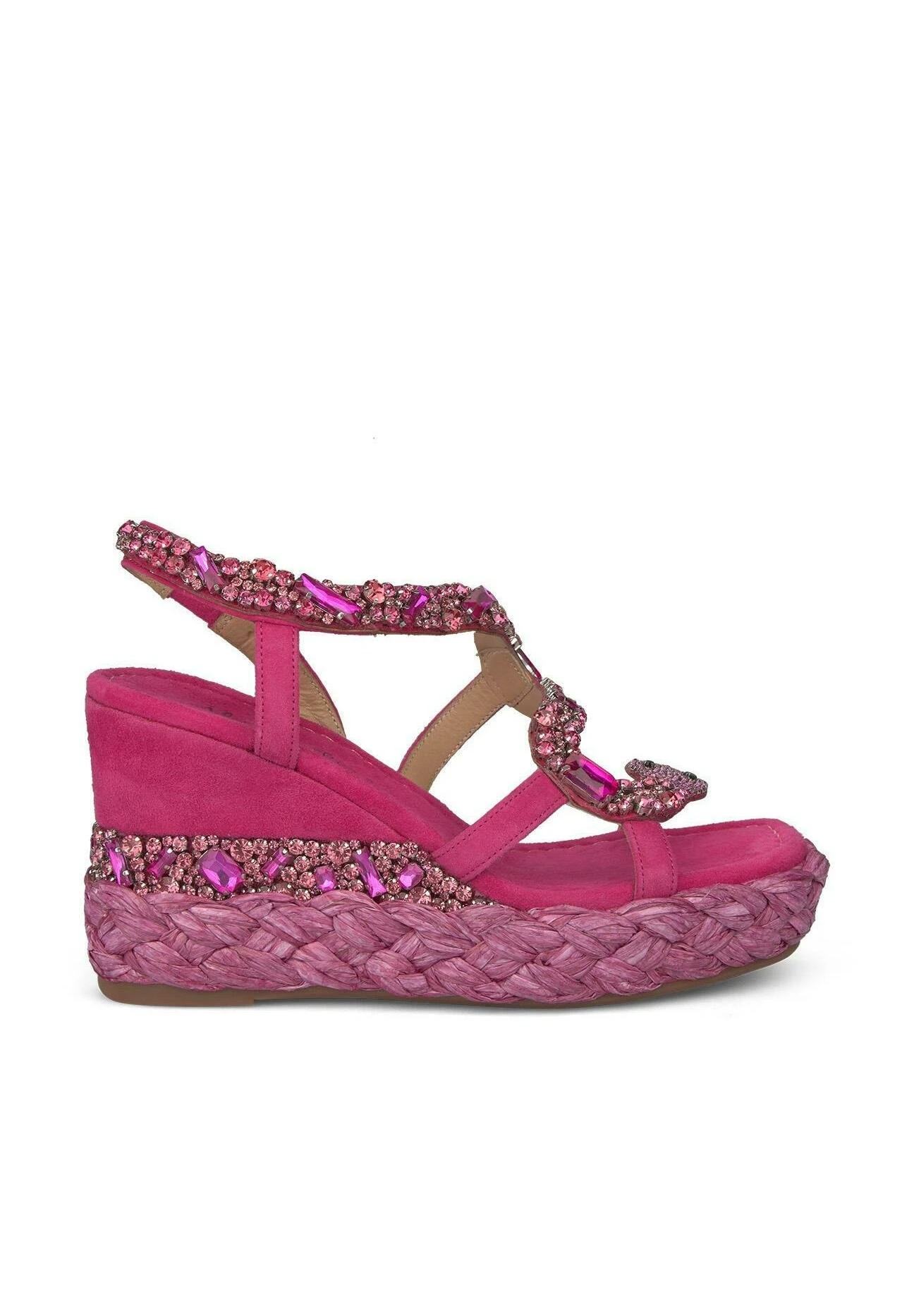 Alma En Pena Vera - Sandalen Met Sleehak - Rosa 1 Alma En Pena Vera - Sandalen Met Sleehak - Rosa