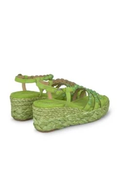 Alma En Pena Sandalen Met Sleehak - Verde -Alma En Pena 5169c49a623b4c7e9624b36c17f5c824