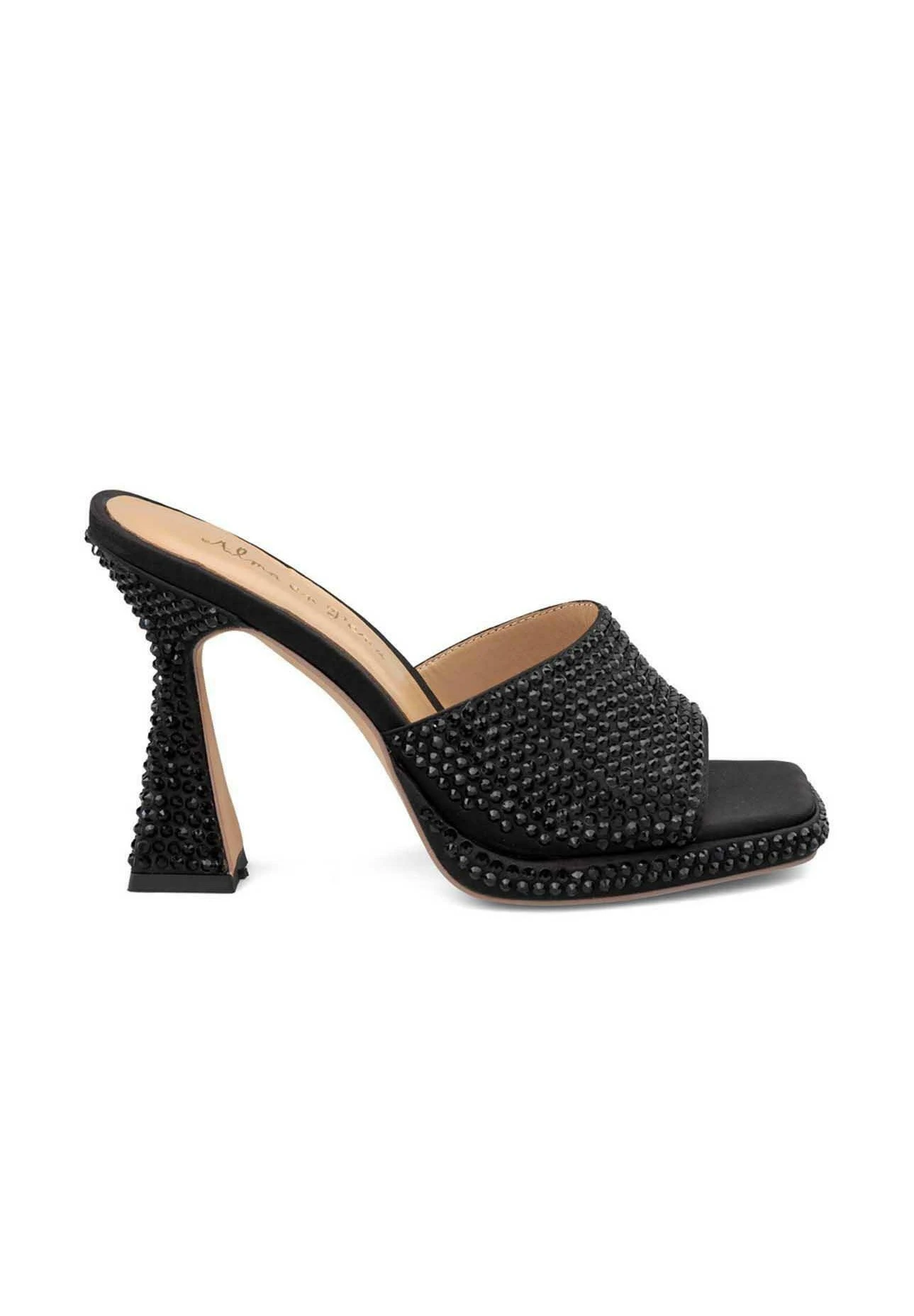 Alma En Pena Brabandere - Muiltjes Met Hak - Black 1 Alma En Pena Brabandere - Muiltjes Met Hak - Black