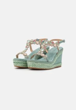Alma En Pena Sandalen Met Plateauzool - Mint -Alma En Pena 62d2f43fb0664f26b6f188e04b80946a