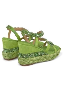 Alma En Pena Vera - Sandalen Met Sleehak - Verde 5 Alma En Pena Vera - Sandalen Met Sleehak - Verde -Alma En Pena 66971c40e1584a9ba57663096a0451af