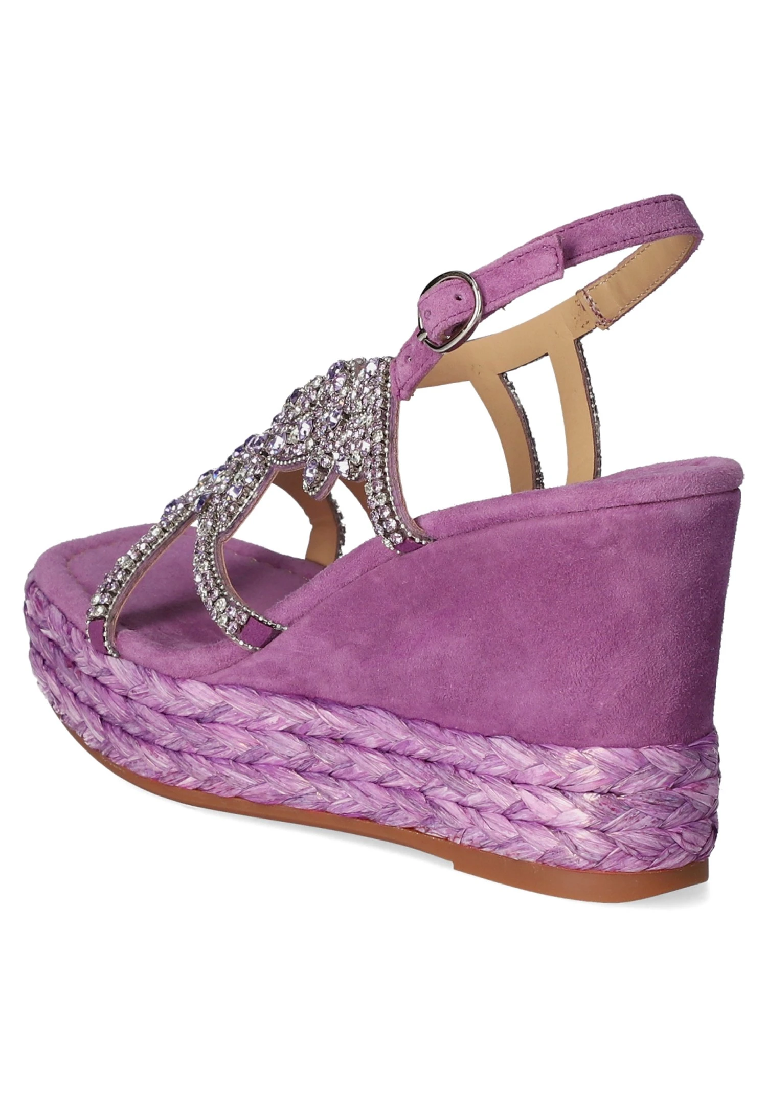 Alma En Pena Sandalen Met Sleehak - Violett 3 Alma En Pena Sandalen Met Sleehak - Violett - Afbeelding 3