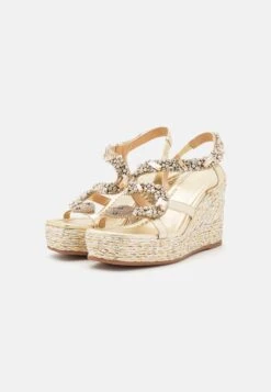 Alma En Pena Sandalen Met Plateauzool - Diva Gold -Alma En Pena 77974bddf05c4722b5856e81389ef813