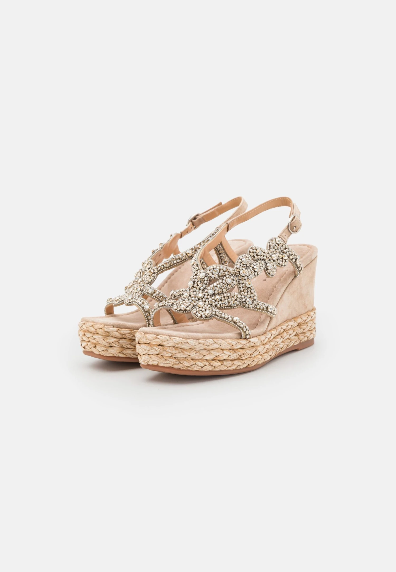 Alma En Pena Sandalen Met Plateauzool - Beige 3 Alma En Pena Sandalen Met Plateauzool - Beige - Afbeelding 3