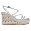 Alma En Pena Martin - Sandalen Met Sleehak - Plata