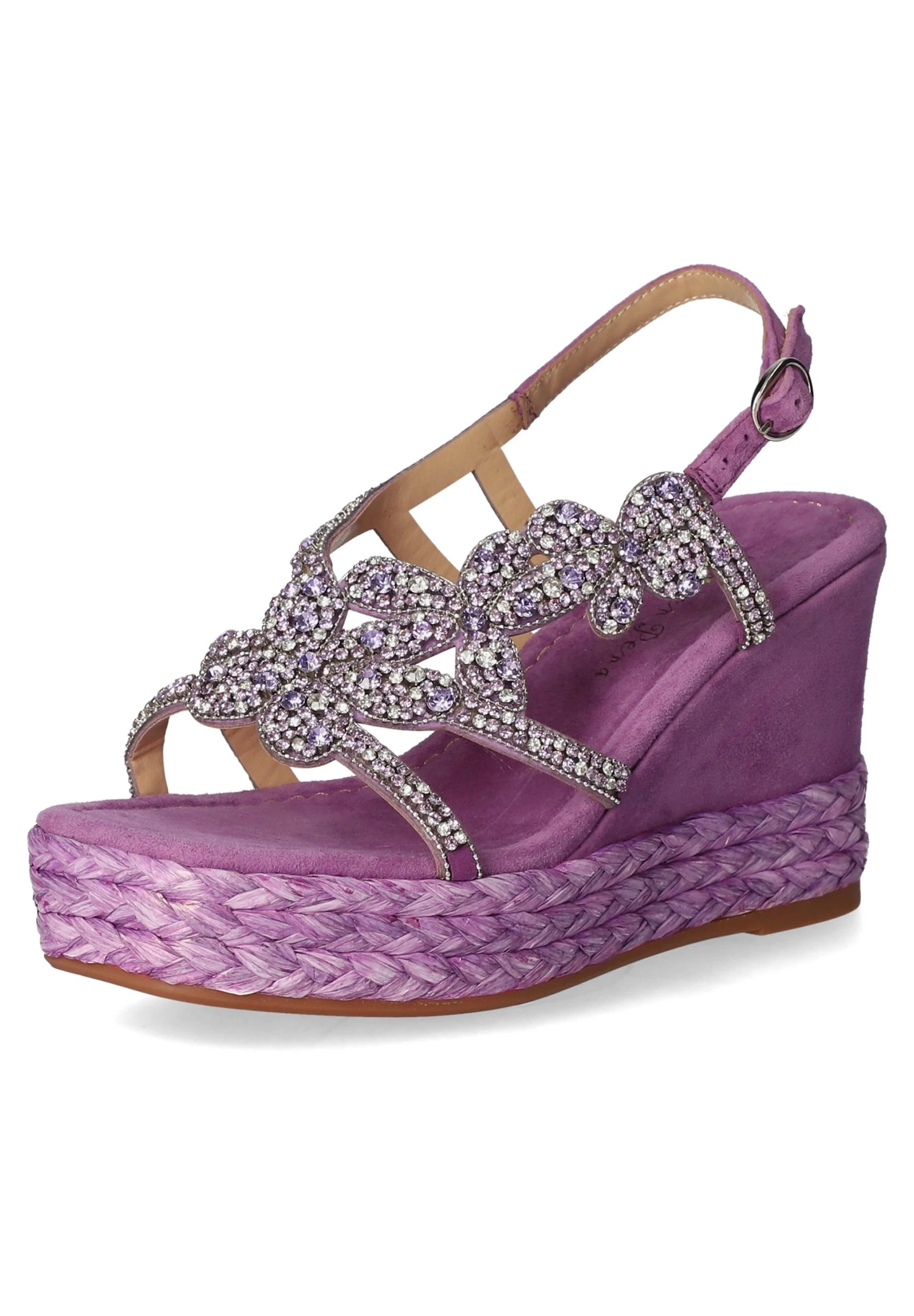 Alma En Pena Sandalen Met Sleehak - Violett 1 Alma En Pena Sandalen Met Sleehak - Violett