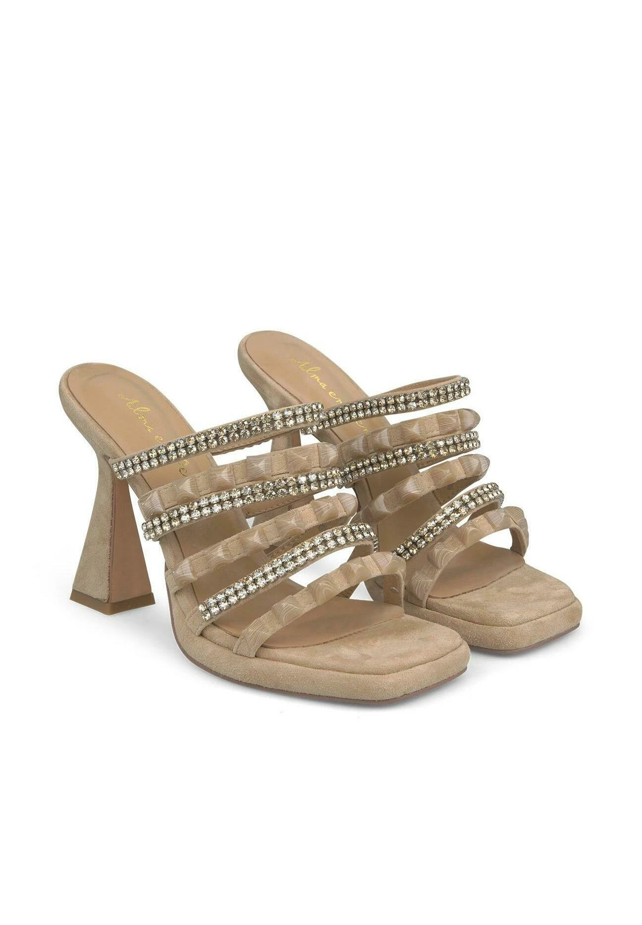 Alma En Pena Bocq - Muiltjes Met Hak - Arena 2 Alma En Pena Bocq - Muiltjes Met Hak - Arena - Afbeelding 2