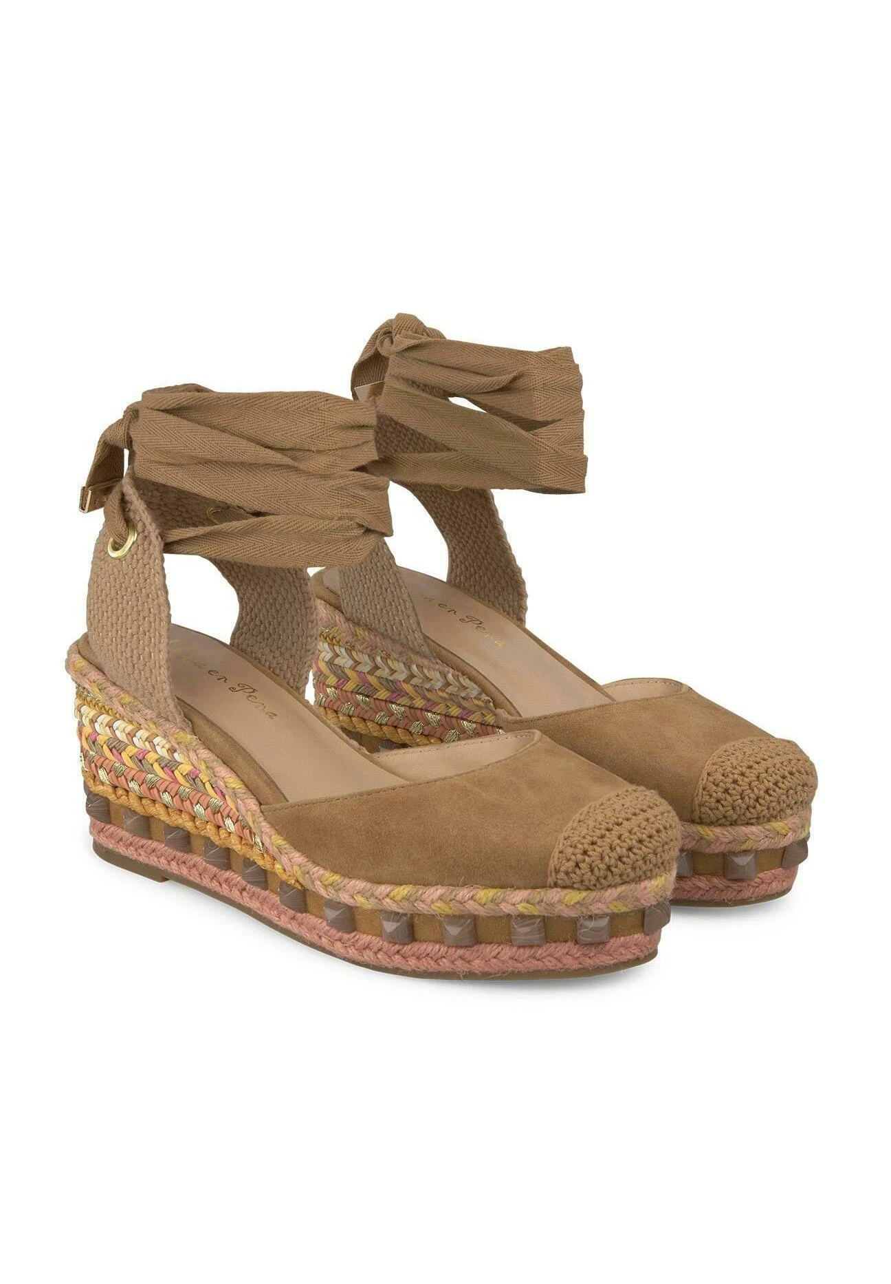 Alma En Pena Bardon - Veterpumps - Camel 2 Alma En Pena Bardon - Veterpumps - Camel - Afbeelding 2