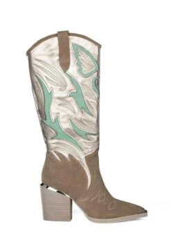 Alma En Pena Dubonnet - Cowboy-/Bikerlaarzen - Verde