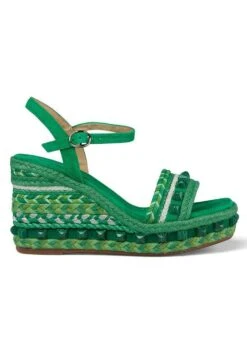 Alma En Pena Sevillano - Espadrilles - Verde Oscuro