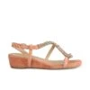 Alma En Pena Cara - Sandalen Met Sleehak - Naranja