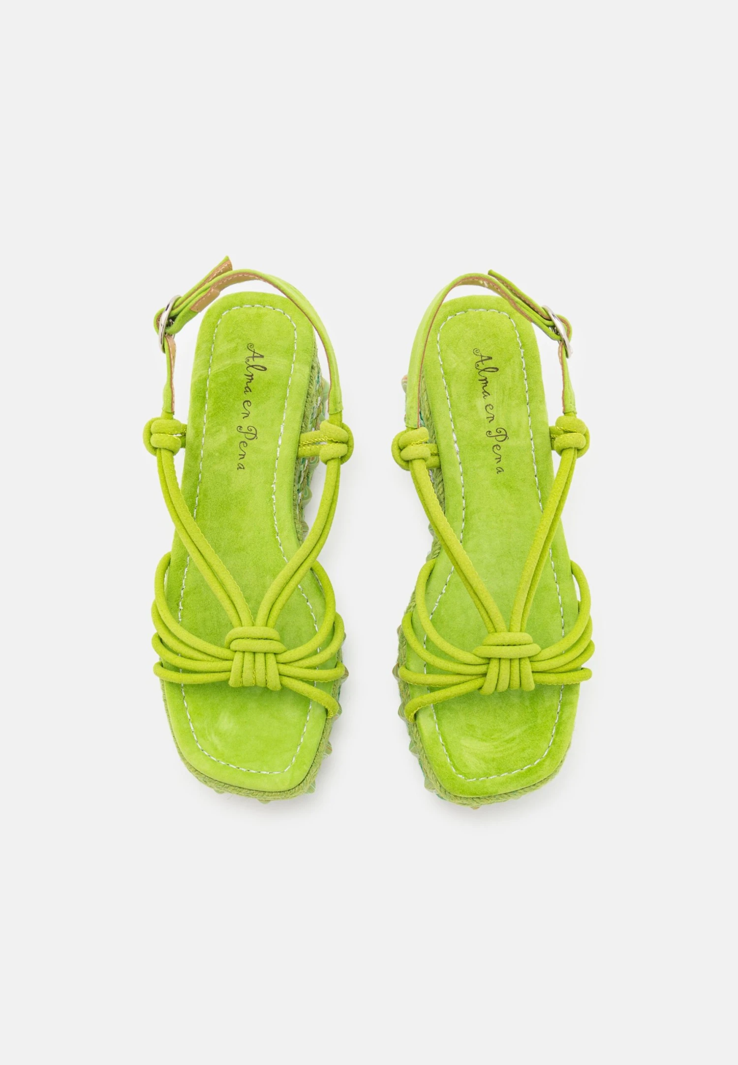 Alma En Pena Espadrilles - Lime 6 Alma En Pena Espadrilles - Lime - Afbeelding 6