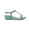 Alma En Pena Alcaraz - Sandalen Met Sleehak - Verde