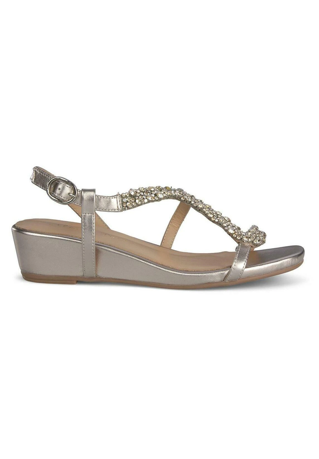 Alma En Pena Cara - Sandalen Met Sleehak - Bronce 1 Alma En Pena Cara - Sandalen Met Sleehak - Bronce