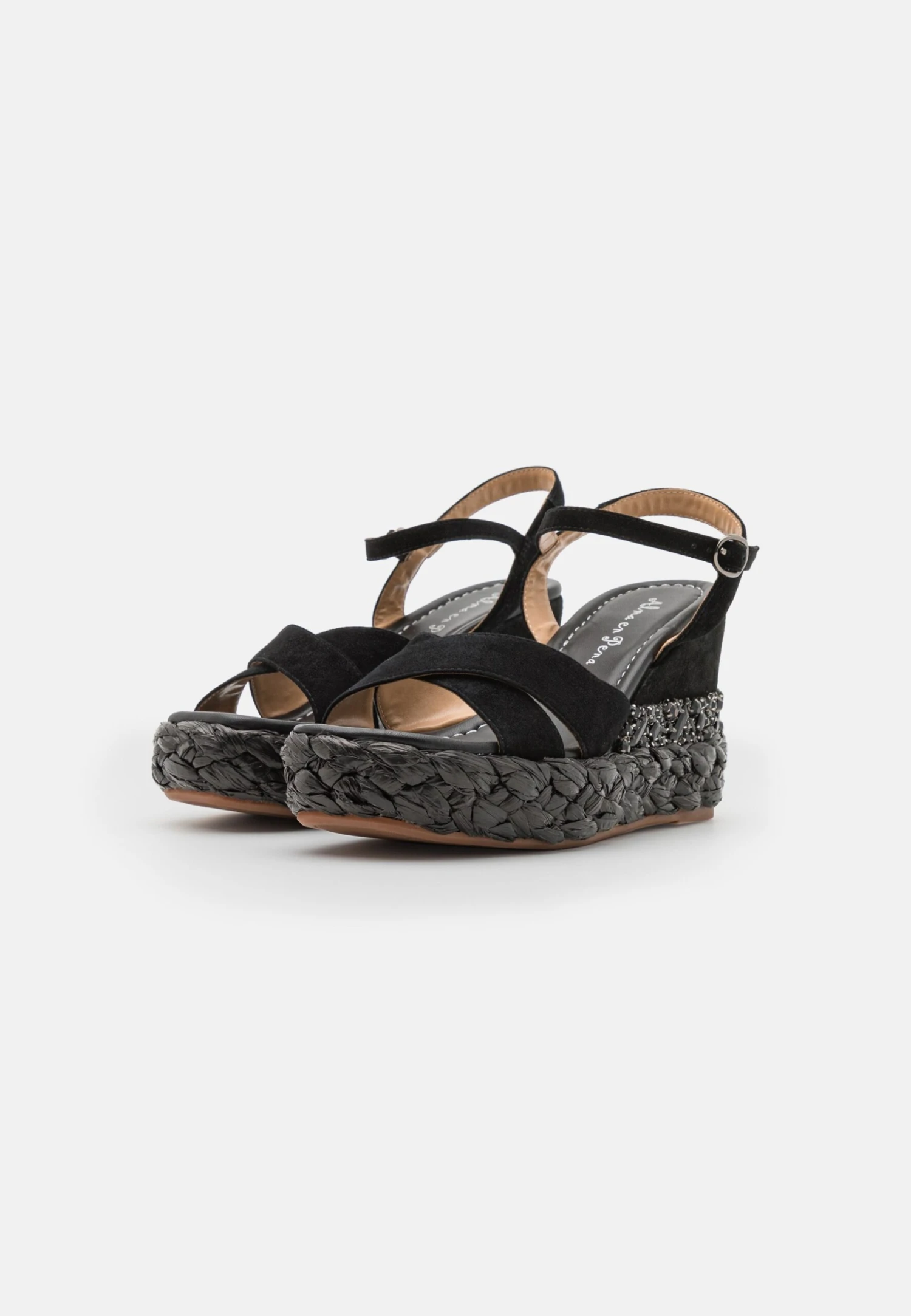 Alma En Pena Sandalen Met Plateauzool - Black 3 Alma En Pena Sandalen Met Plateauzool - Black - Afbeelding 3
