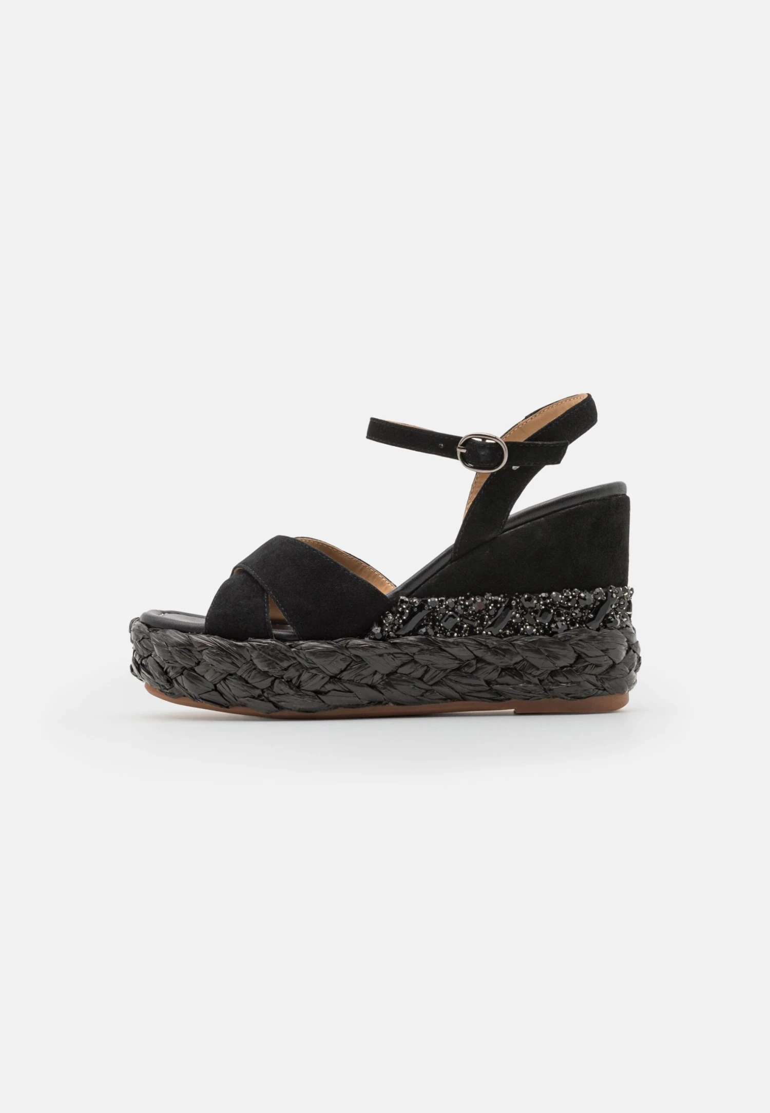 Alma En Pena Sandalen Met Plateauzool - Black 2 Alma En Pena Sandalen Met Plateauzool - Black - Afbeelding 2