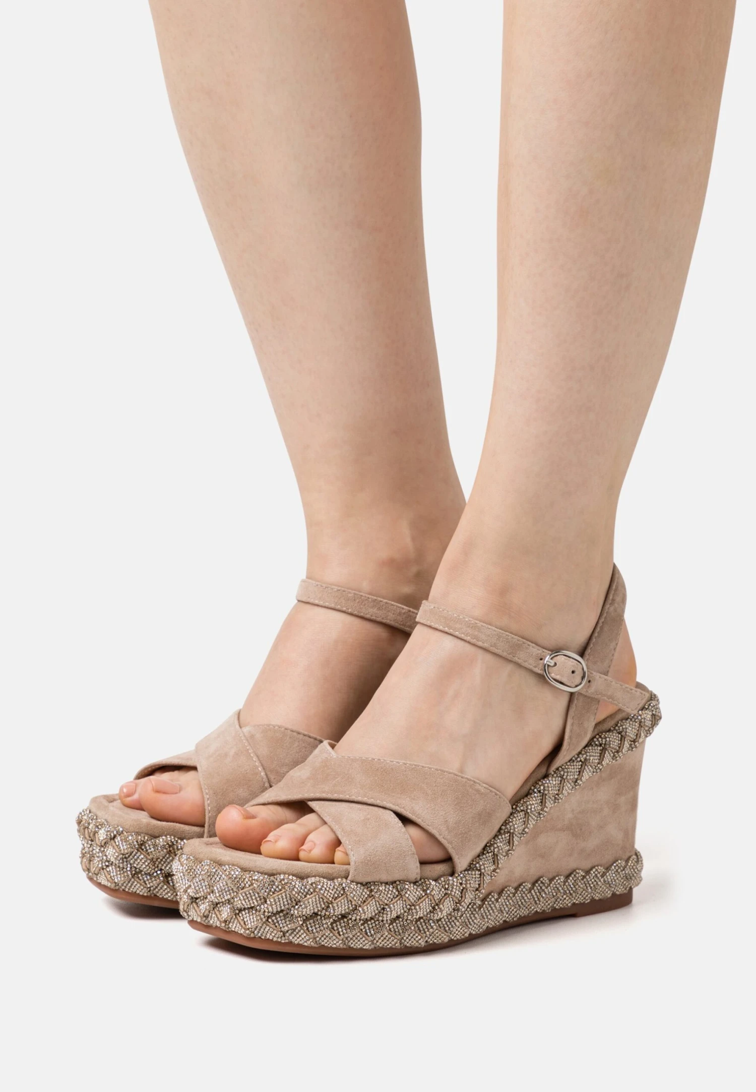 Alma En Pena Sandalen Met Hoge Hak - Beige 1 Alma En Pena Sandalen Met Hoge Hak - Beige