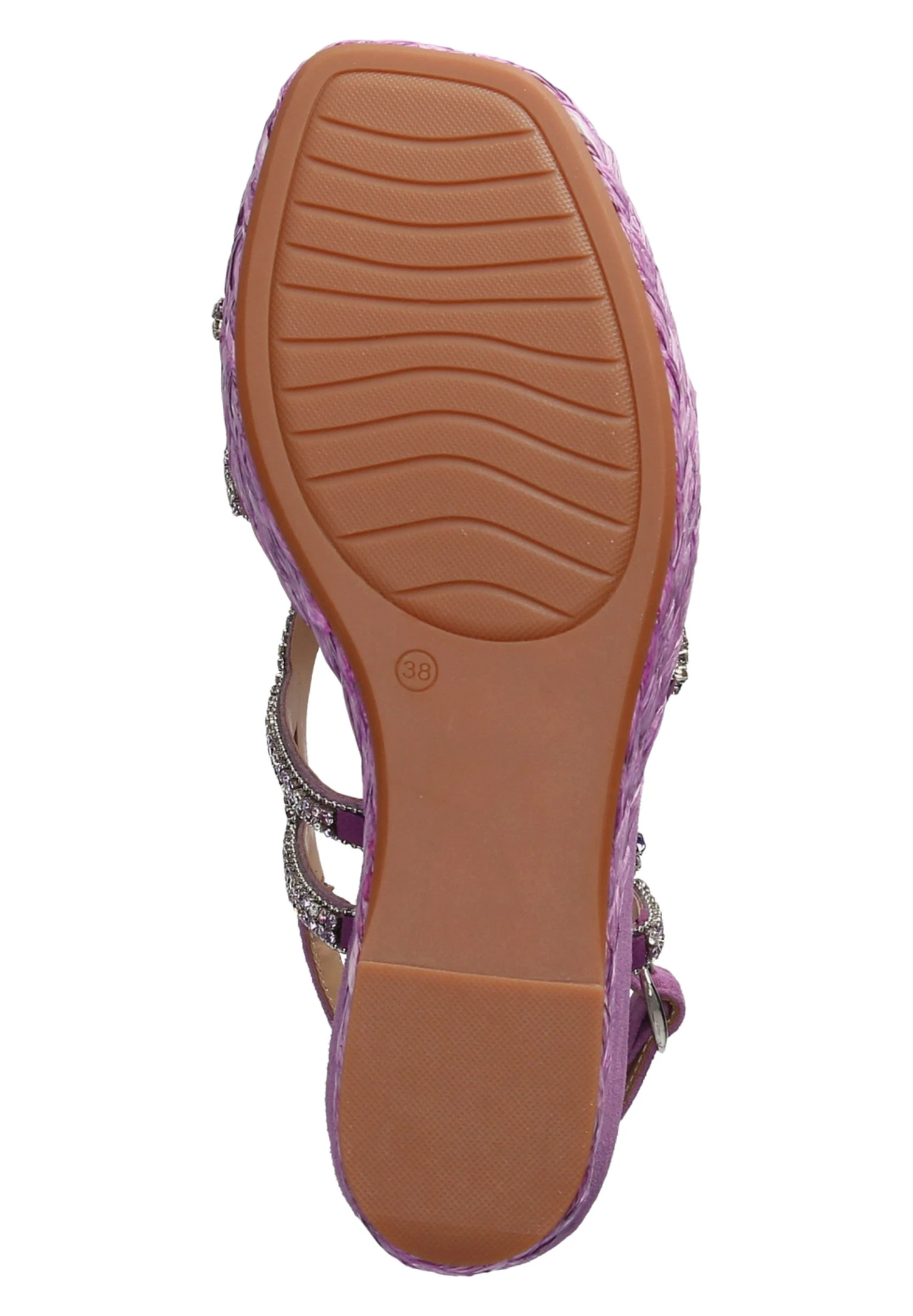 Alma En Pena Sandalen Met Sleehak - Violett 4 Alma En Pena Sandalen Met Sleehak - Violett - Afbeelding 4