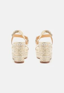 Alma En Pena Sandalen Met Plateauzool - Diva Gold -Alma En Pena c4197723010a4360aa57893fefa05fe8