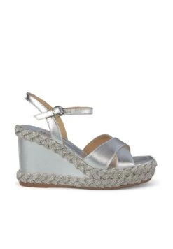 Alma En Pena Forme - Sandalen Met Plateauzool - Plata