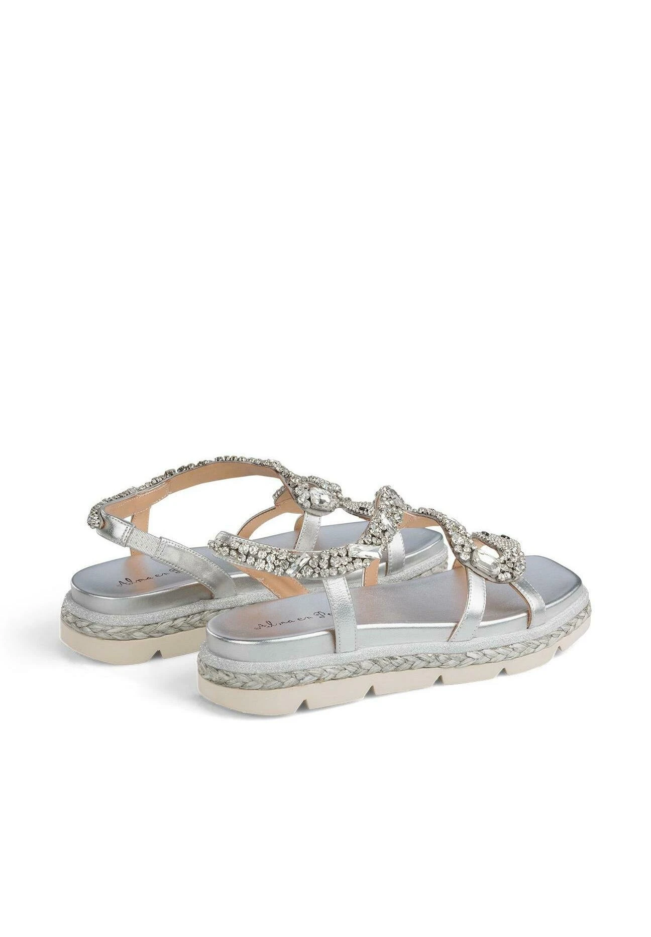 Alma En Pena Lippan - Sandalen Met Plateauzool - Plata 3 Alma En Pena Lippan - Sandalen Met Plateauzool - Plata - Afbeelding 3