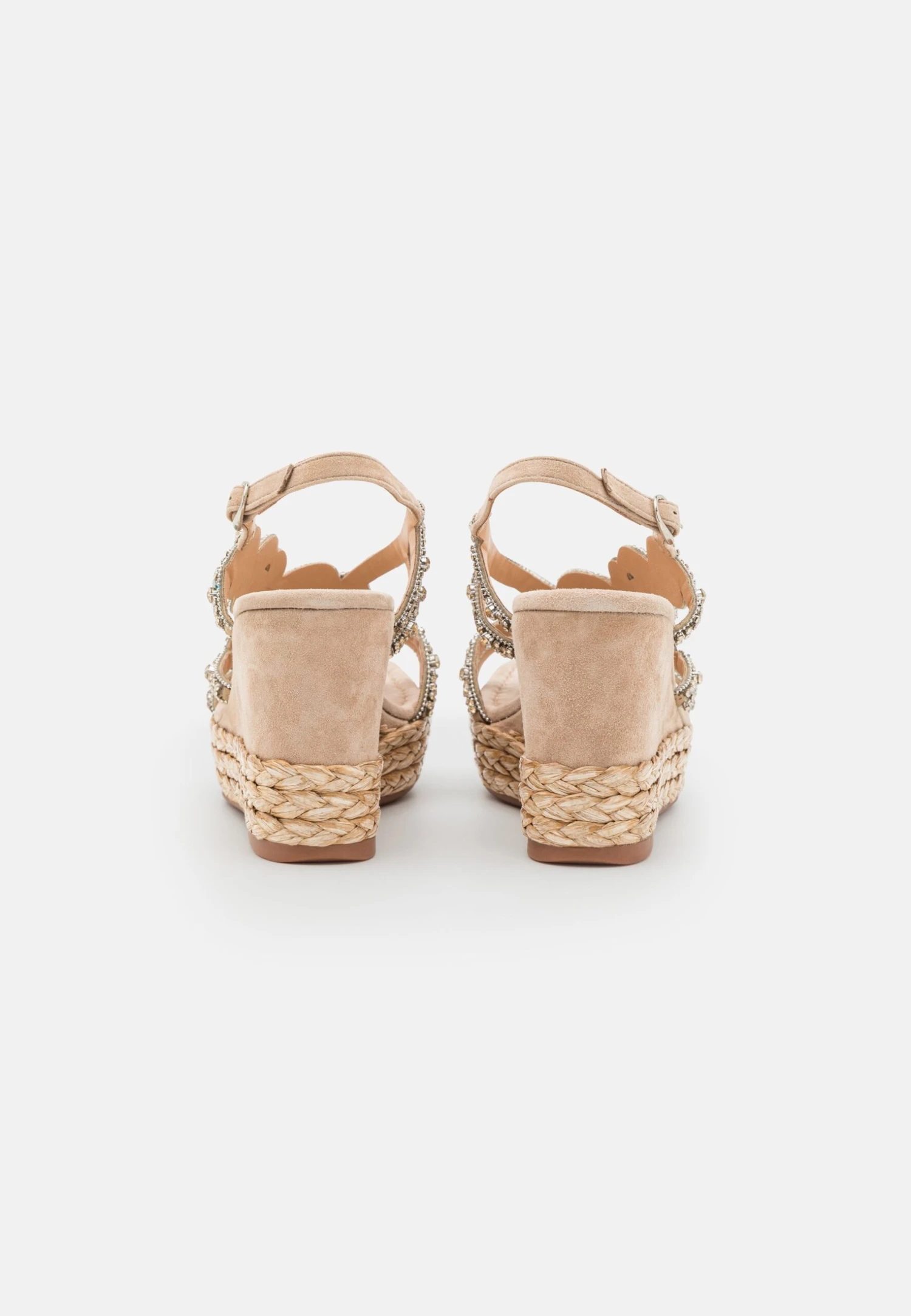Alma En Pena Sandalen Met Plateauzool - Beige 4 Alma En Pena Sandalen Met Plateauzool - Beige - Afbeelding 4