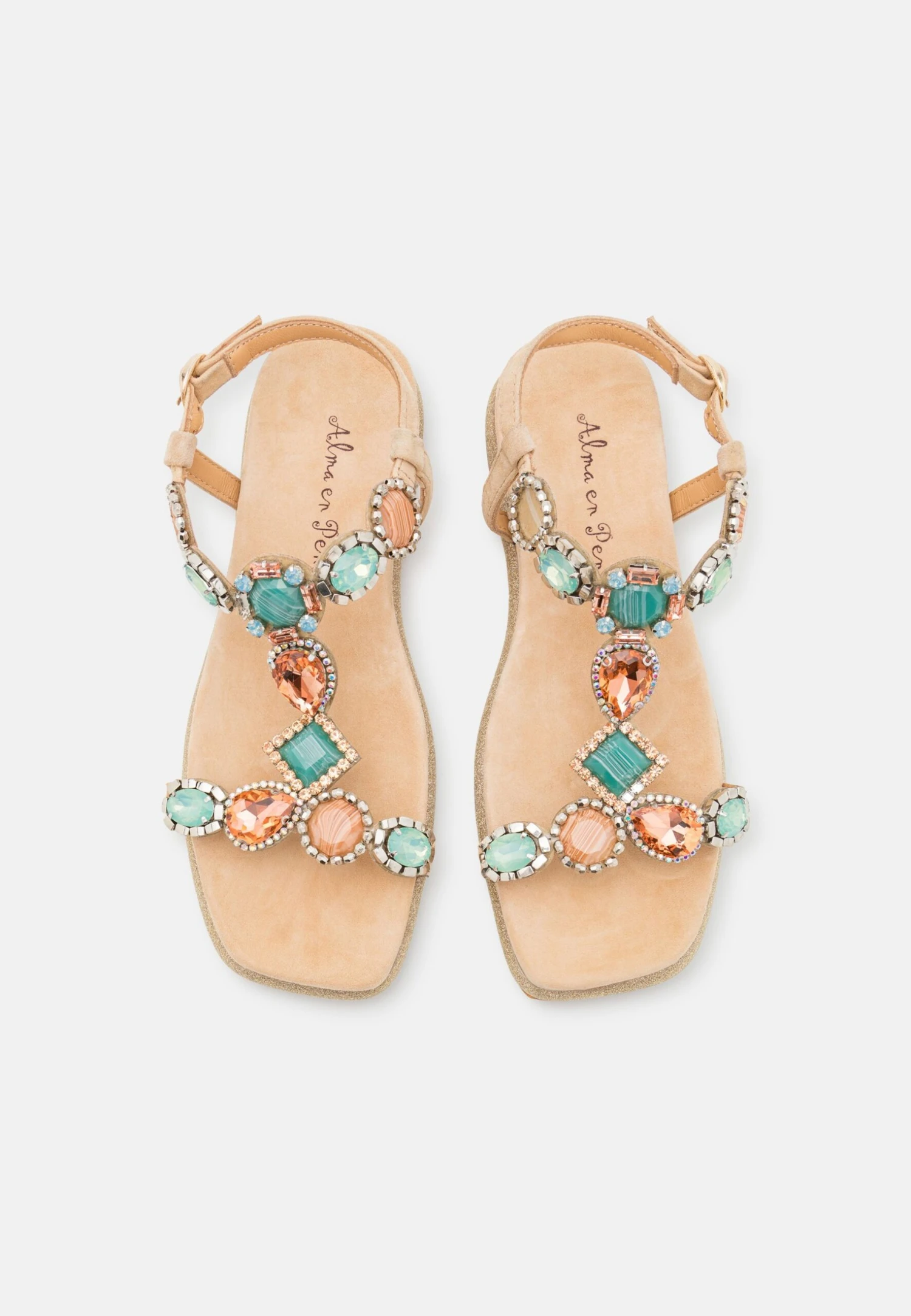 Alma En Pena Sandalen - Sand 6 Alma En Pena Sandalen - Sand - Afbeelding 6