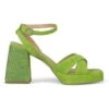 Alma En Pena Guinness - Sandalen Met Hoge Hak - Verde