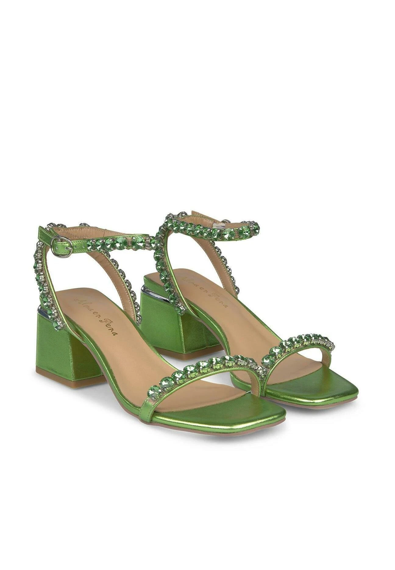 Alma En Pena Hima - Sandalen - Verde 2 Alma En Pena Hima - Sandalen - Verde - Afbeelding 2