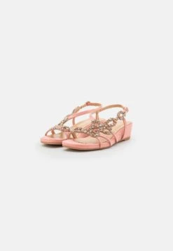 Alma En Pena Sandalen Met Sleehak - Salmon -Alma En Pena fd90b8b6c96f4104bafc56c2b6bfd955